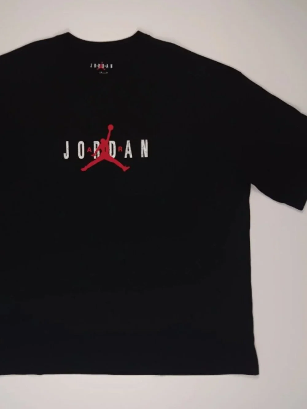Nike Jordan Brooklyn Men's Black T-Shirt Size L Oversized Jumpman IF0778-010